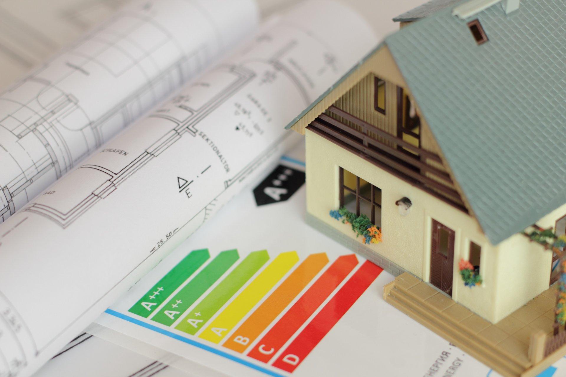 Energieffektivitetsklassificering för hus