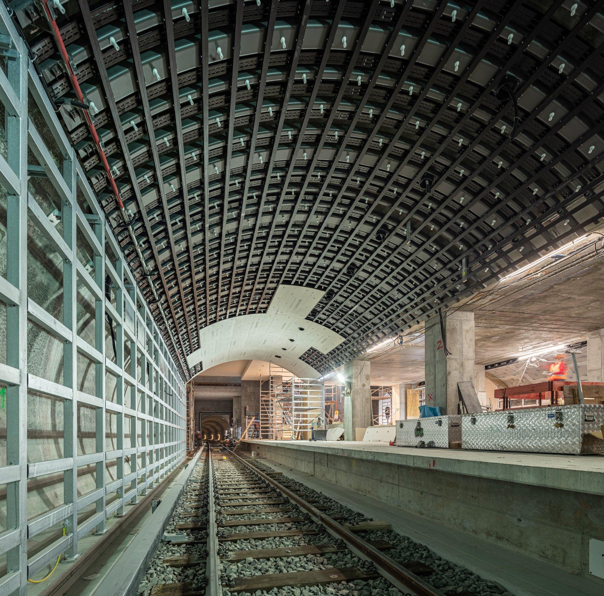 Aussendecke U-Bahnhof Museumsinsel 1