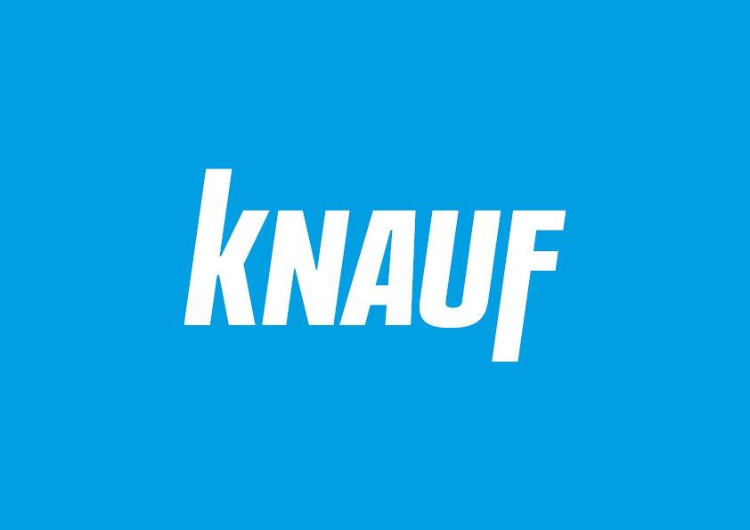 Knauf Logo platta