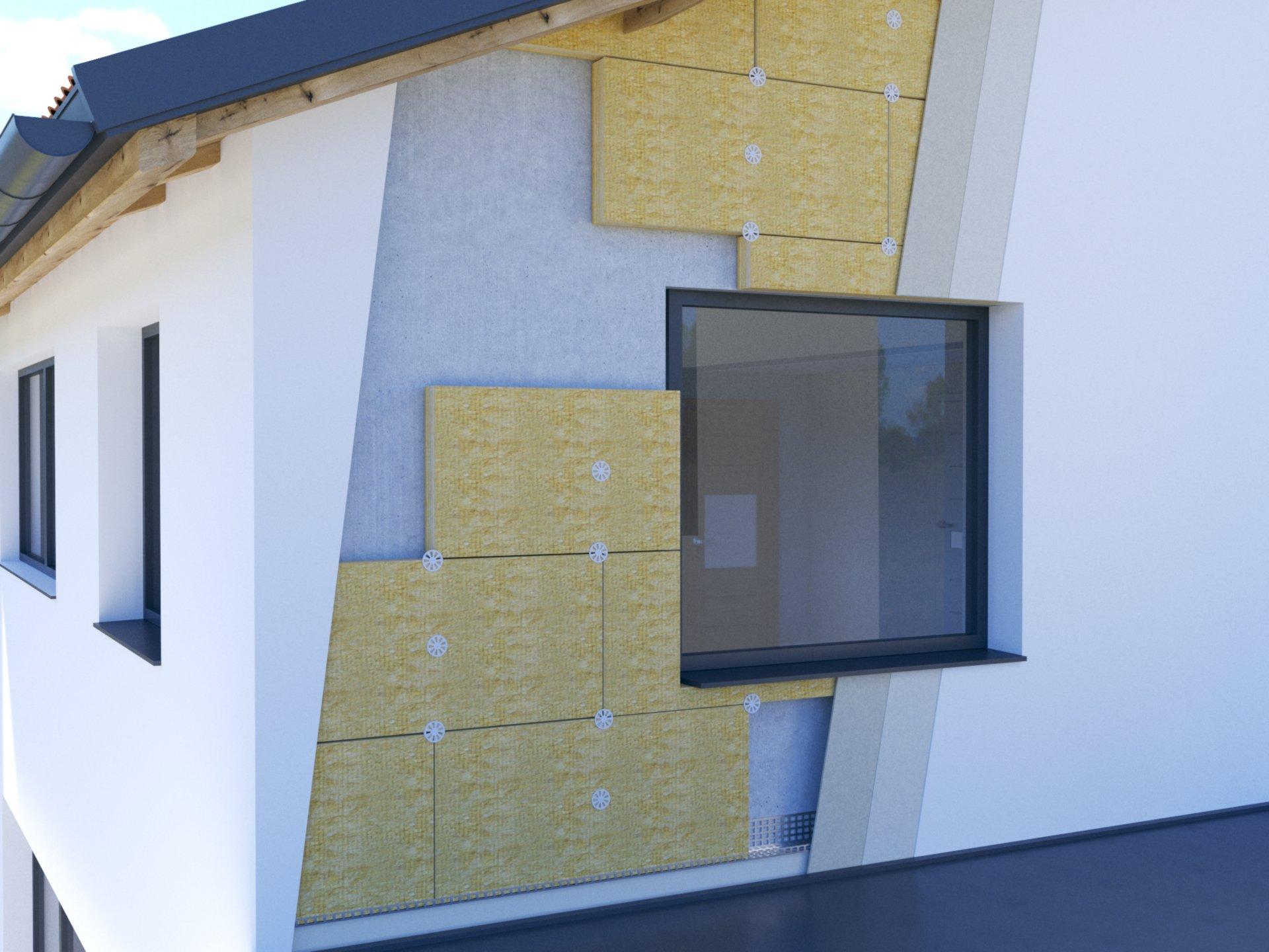 City App - House - Exterior wall Facade ETICS 2