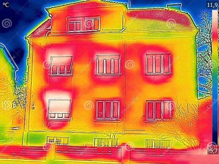 Overheating on the façades