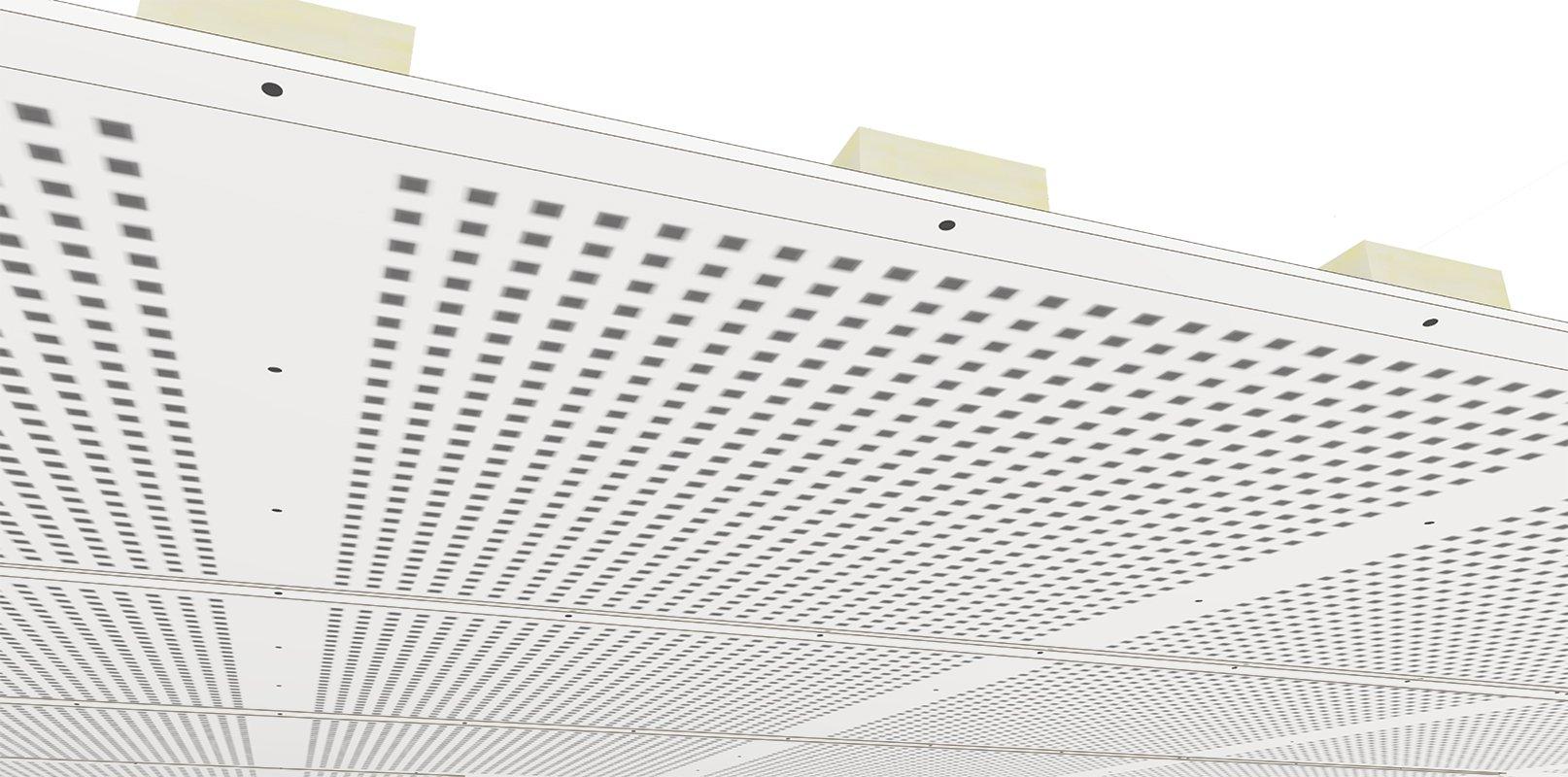 Designpanel Quadril Ceiling Rendering