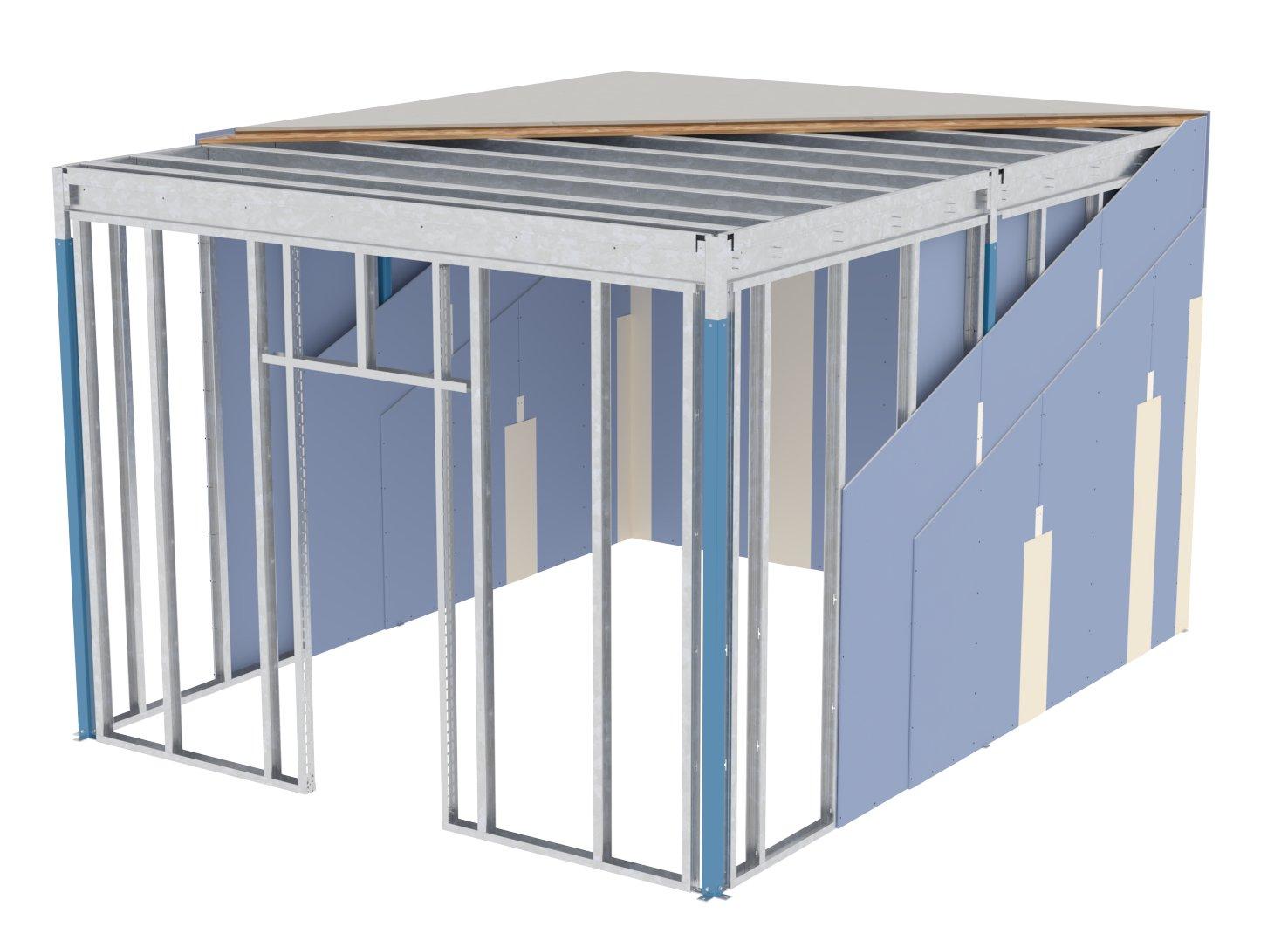 K37P.DE Cubo Plus Raum-in-Raum System